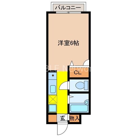 メゾン田代の物件間取画像